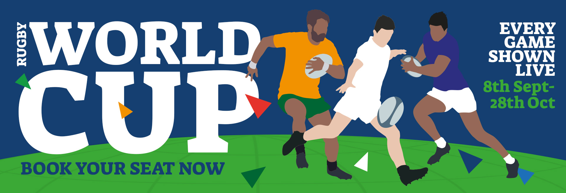 Watch the Rugby World Cup at The Builder's Arms