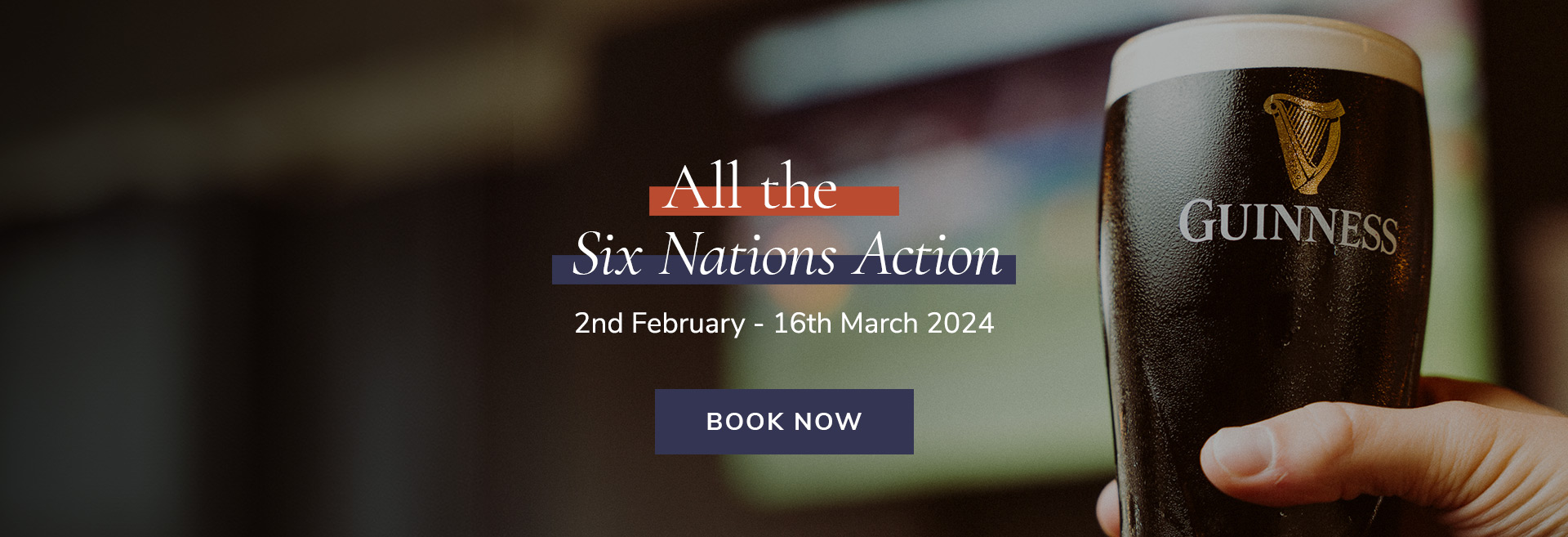 Rugby Six Nations 2024 at The Builder's Arms