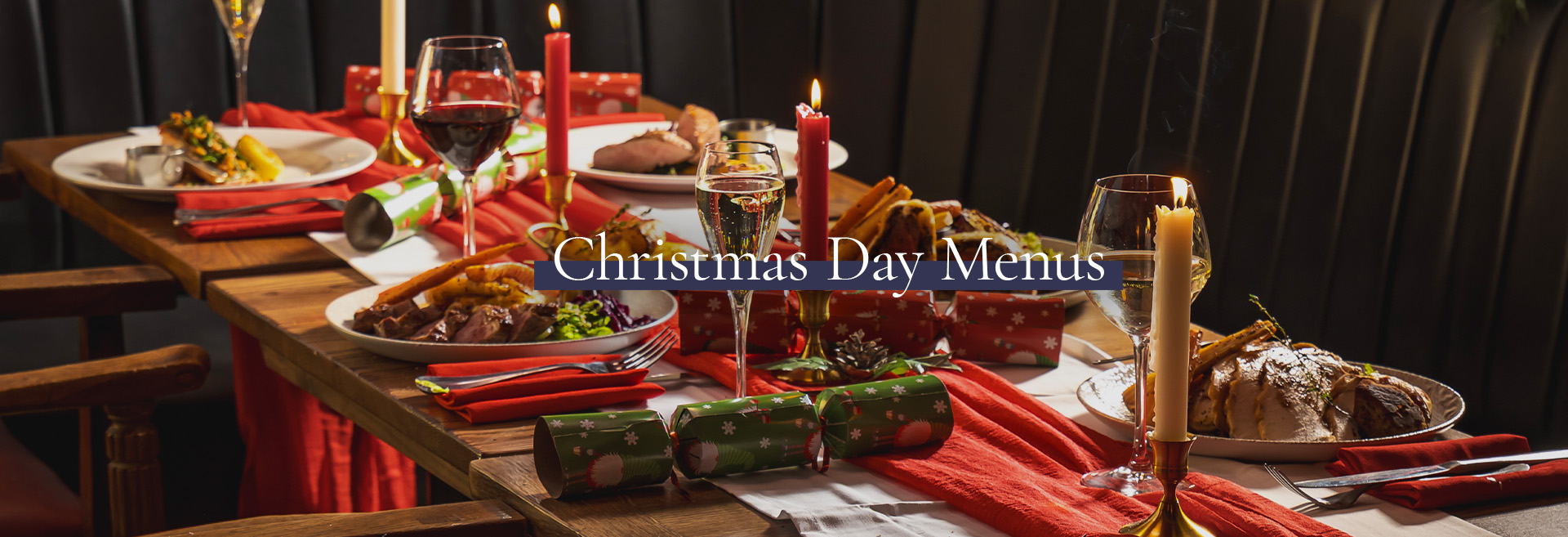 Christmas Day dinner at The Builder's Arms